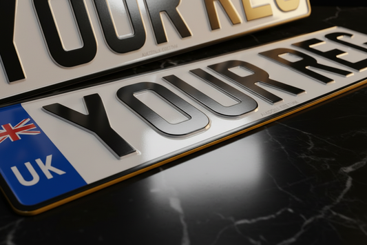 Are Pressed Metal Number Plates Road Legal in the UK?