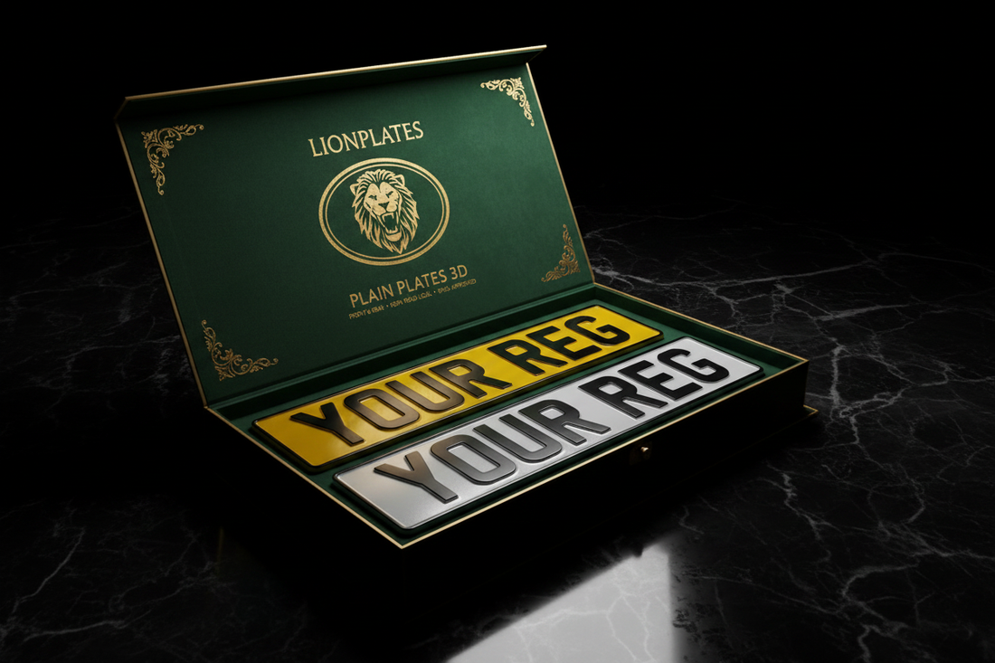 Are 3D and 4D Number Plates Legal in the UK?