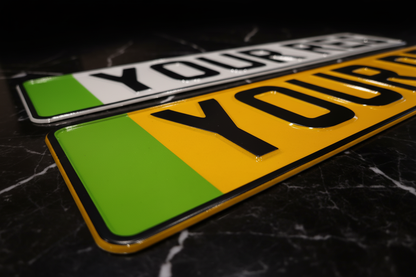 EV Green Stripe Macro Luxury Shot