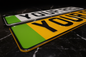EV Green Stripe Macro Luxury Shot