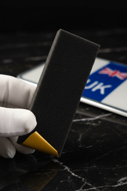Foam Pad Held Macro Luxury Shot