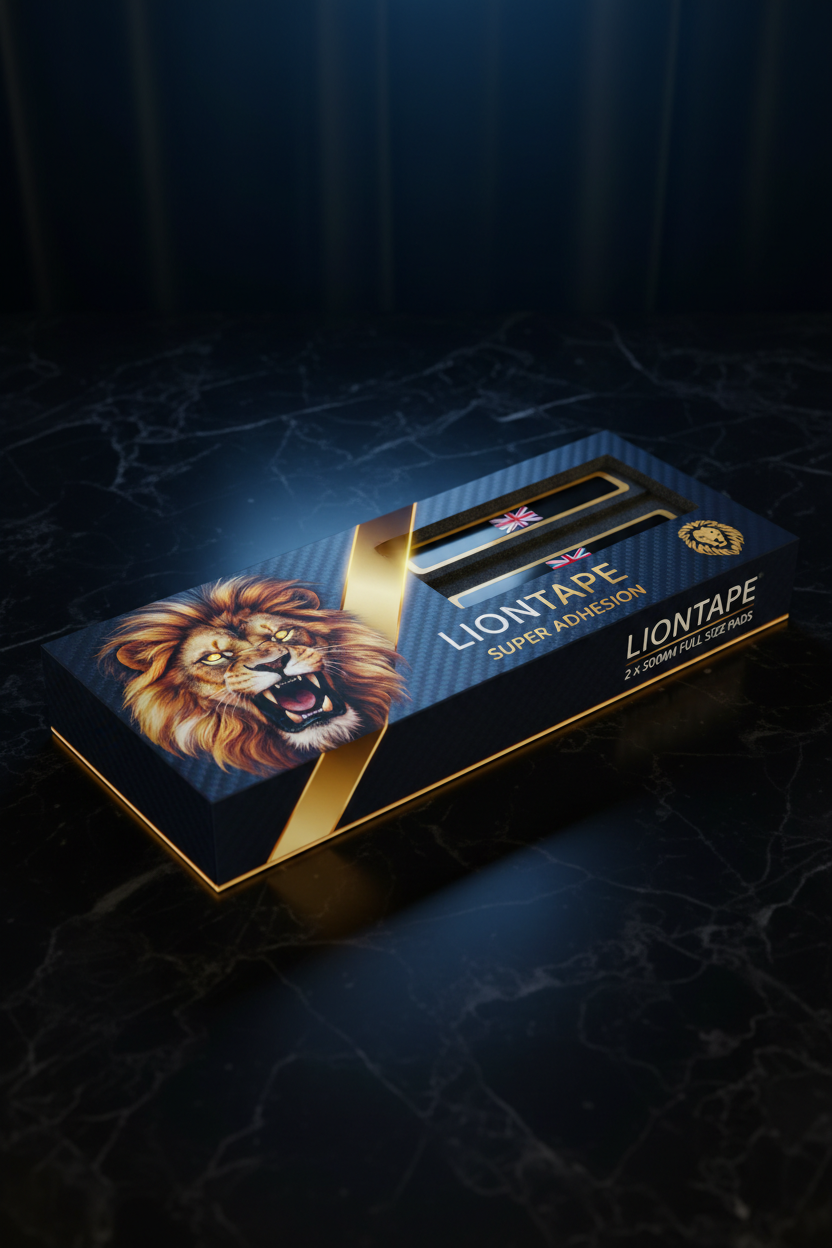 LIONTAPE Bold New Box Design