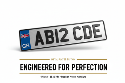 Metal Plates Britain - GB Blue Ad