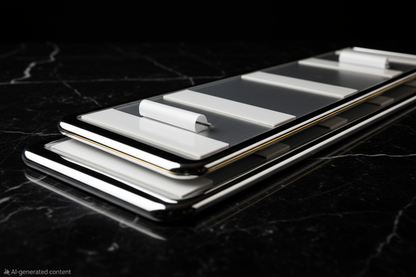 Silver Frames Low Angle Luxury Shot