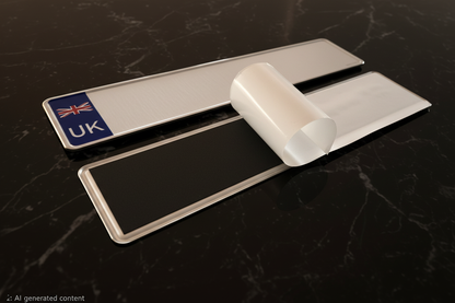 Silver Frames With Adhesive Roll Luxury Shot